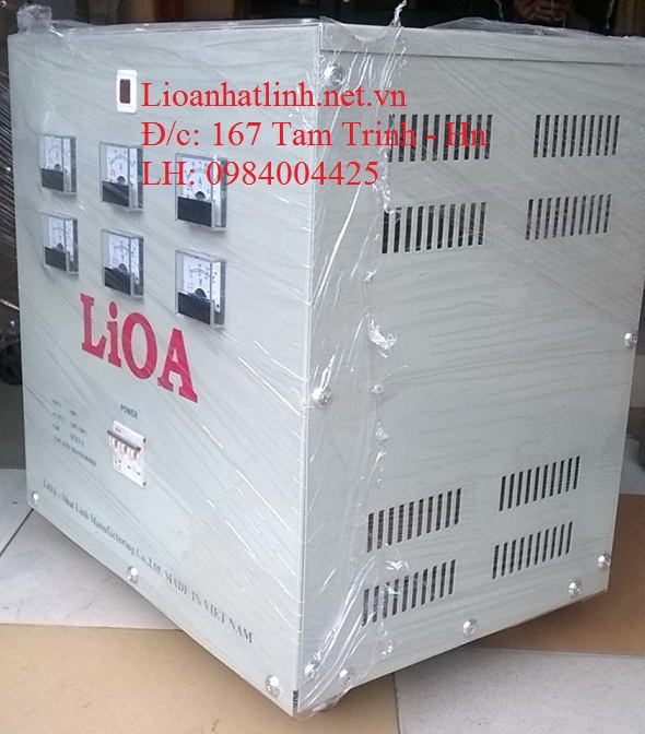BIẾN ÁP LIOA 380V/220V 15KW