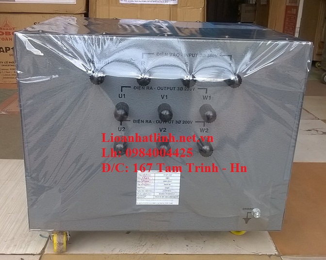 MẶT SAU BIẾN ÁP ROBOT 15KVA 3 PHA