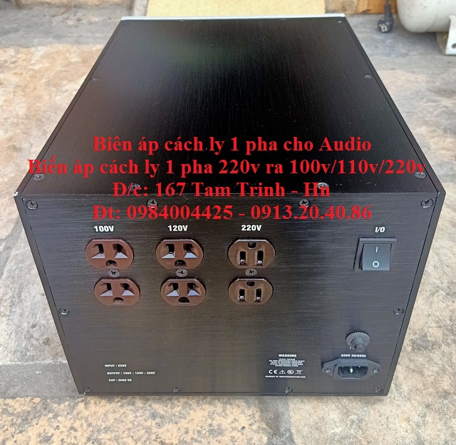biến áp cách ly 1 pha