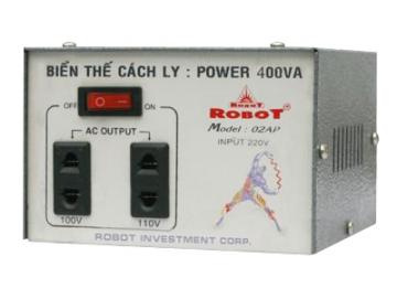 BIẾN ÁP CÁCH LY 600VA ROBOT 1 PHA