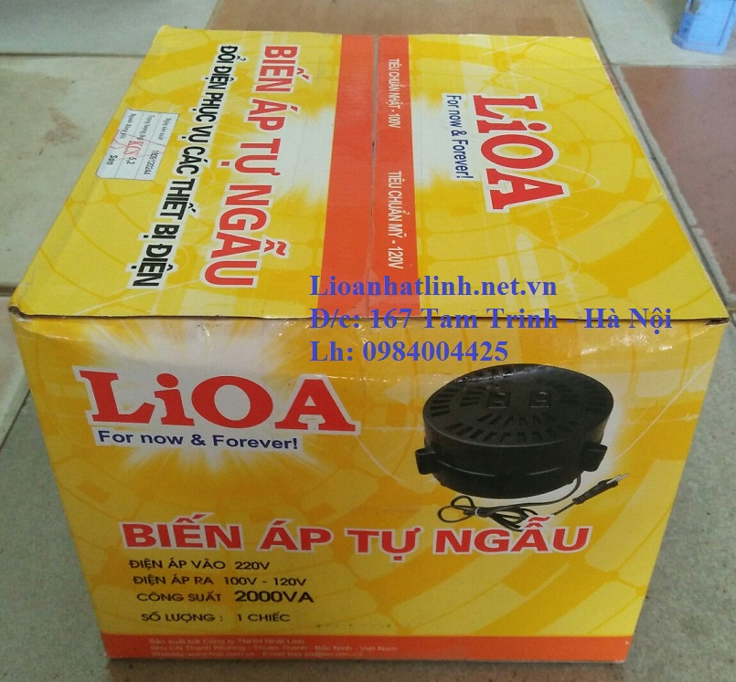 biến áp tự ngẫu 2000va