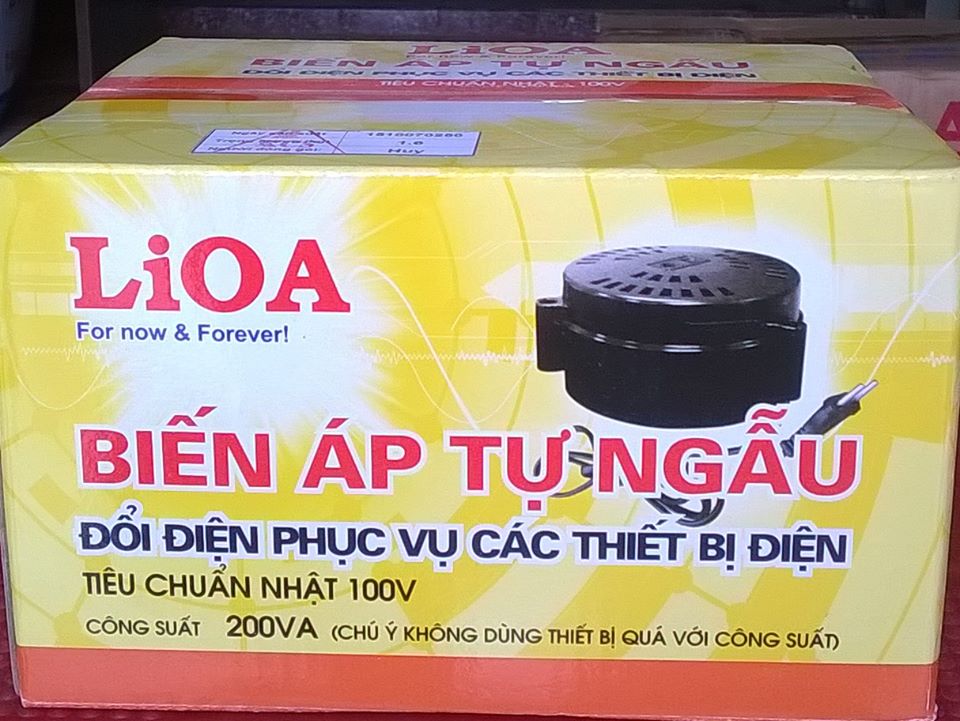 biến áp tự ngẫu lioa 200va