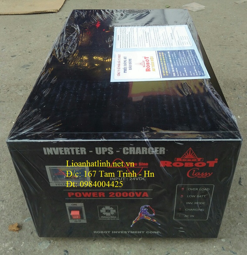 kích điện sin chuẩn 2000w robot