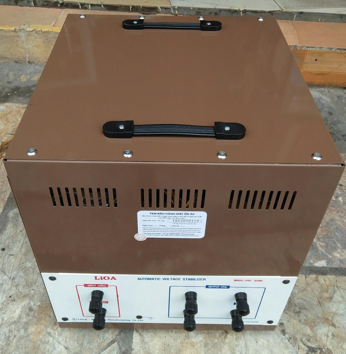 ỔN ÁP LIOA 10KVA DRI - 10000 BẦY MẪU