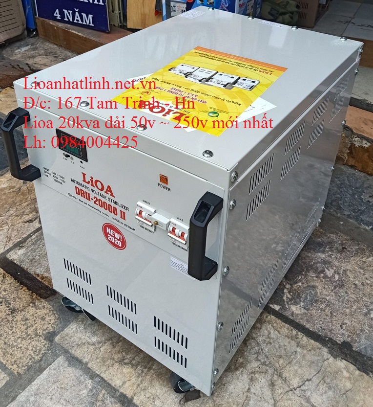 ổn áp lioa 20kva drii - 20000ii