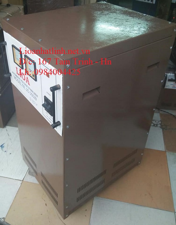 ổn áp lioa 1 pha 25kva cũ