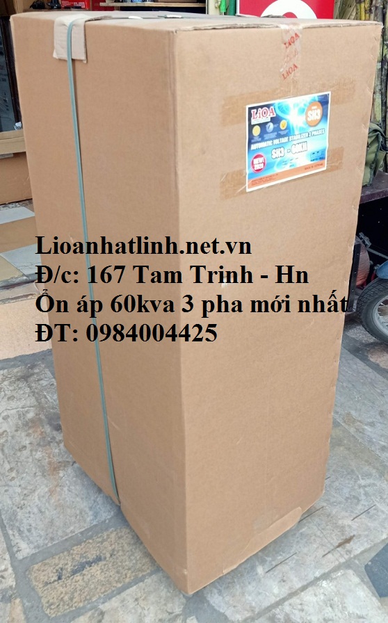 ổn áp lioa 60kva 3 pha nguyên đai nguyên kiện