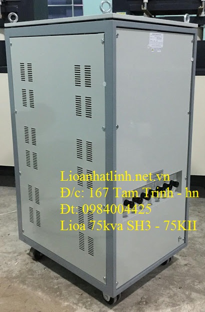 ổn áp lioa 3 pha 75kva dr3 - 75k ii