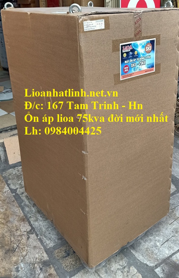 ổn áp 3 pha 75kva nguyên đai nguyên hộp