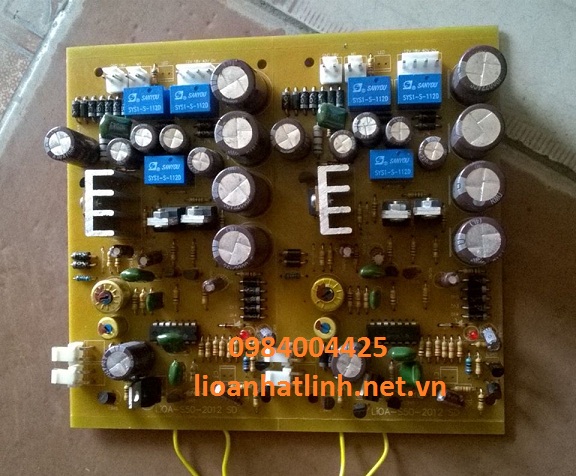 thay mạch điều khiển lioa