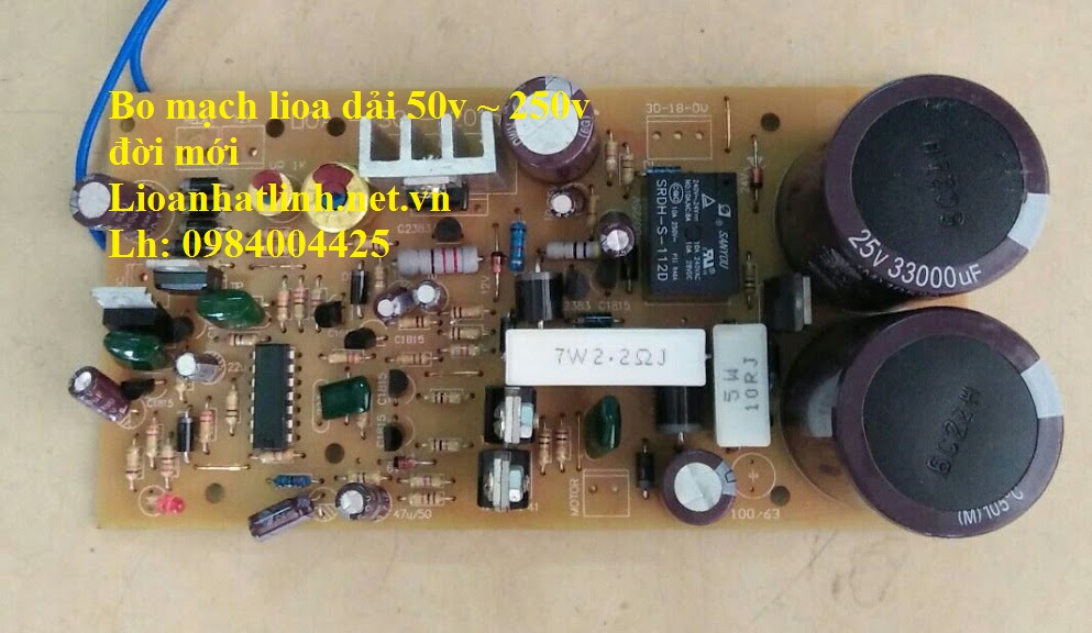 bo mạch điều khiển lioa dải 50v ~ 250v