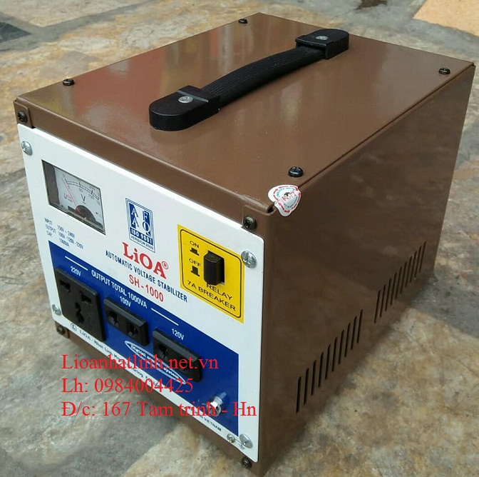 ỔN ÁP LIOA SH - 1000 HÀNG BẦY MẪU