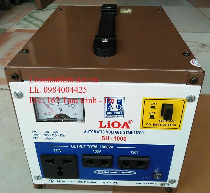 ỔN ÁP LIOA SH - 1000 HÀNG TỒN KHO