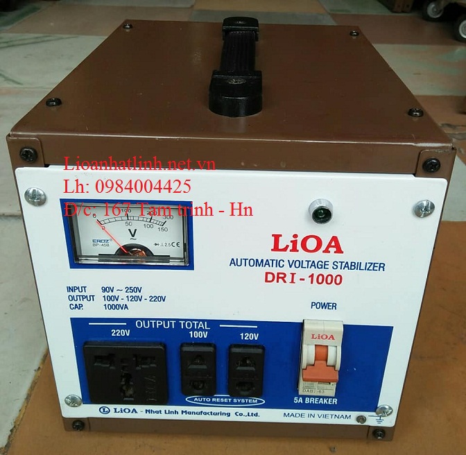 ỔN ÁP LIOA DRI - 1000 HÀNG TỒN KHO