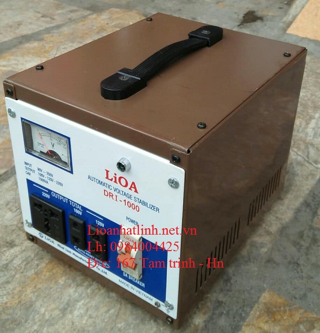 ỔN ÁP LIOA DRI - 1000 HÀNG BẦY MẪU