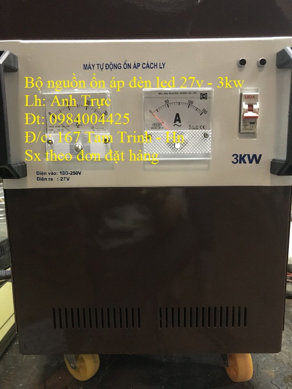 Bộ nguồn ổn áp cách ly đèn led
