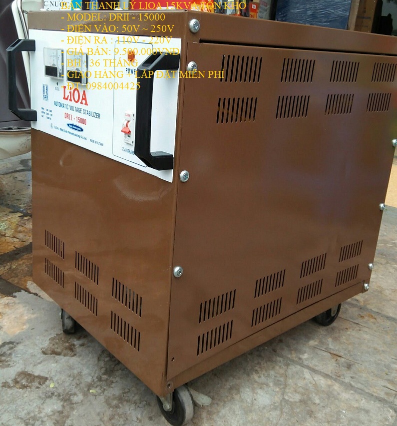 bán lioa 15kva tồn kho