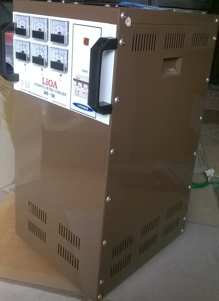 ỔN ÁP LIOA 15KVA 3 PHA SH3 - 15K BẦY MẪU