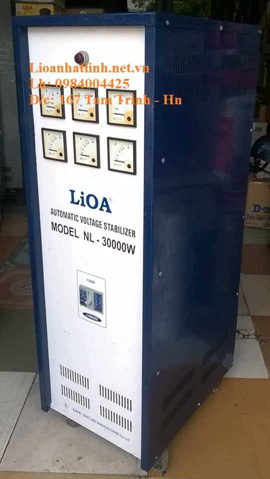 ổn áp lioa 30kw cũ 3 pha