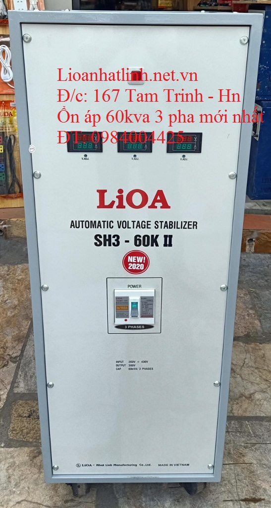 lioa 3 pha 60kva