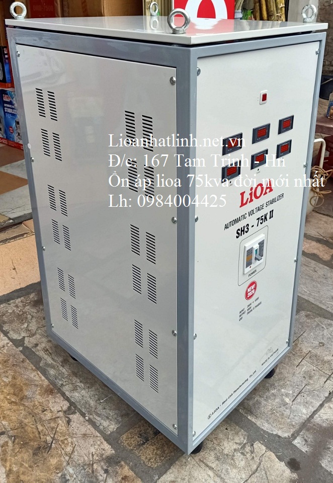 ổn áp lioa 3 pha 75kva