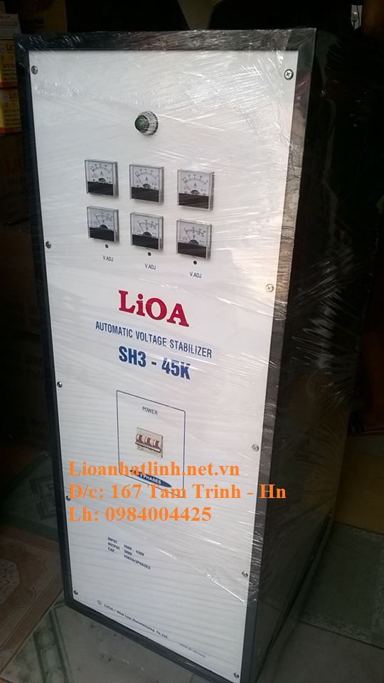 ỔN ÁP LIOA 45KVA HÀNG TỒN KHO