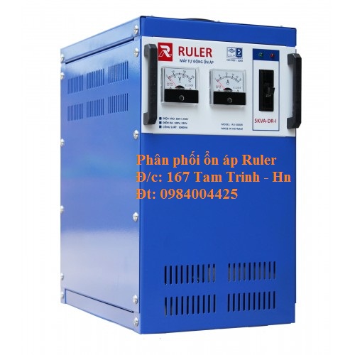 ỔN ÁP RULER 5KVA - RAS1 - 5 - 50 - 1