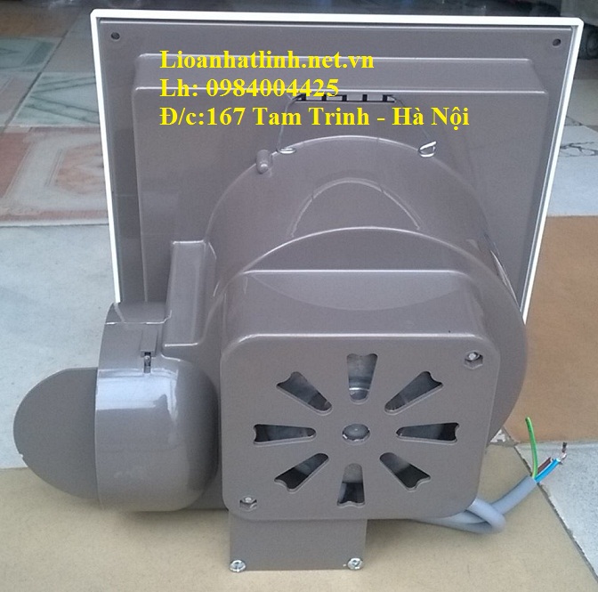 QUẠT HÚT GIÓ LIOA GẮN TRẦN CÓ ỐNG THỔI NGANG
