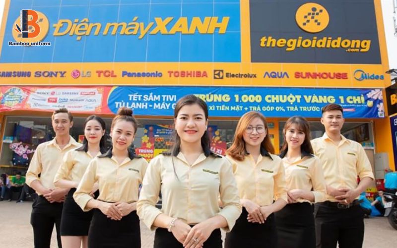 Nhiều thương hiệu lớn đã và đang sử dụng đồng phục