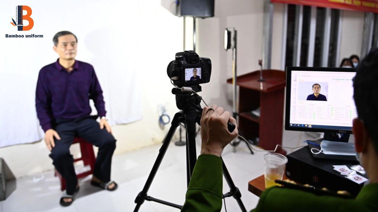 Quy định khi chụp ảnh căn cước phải để tóc gọn gàng