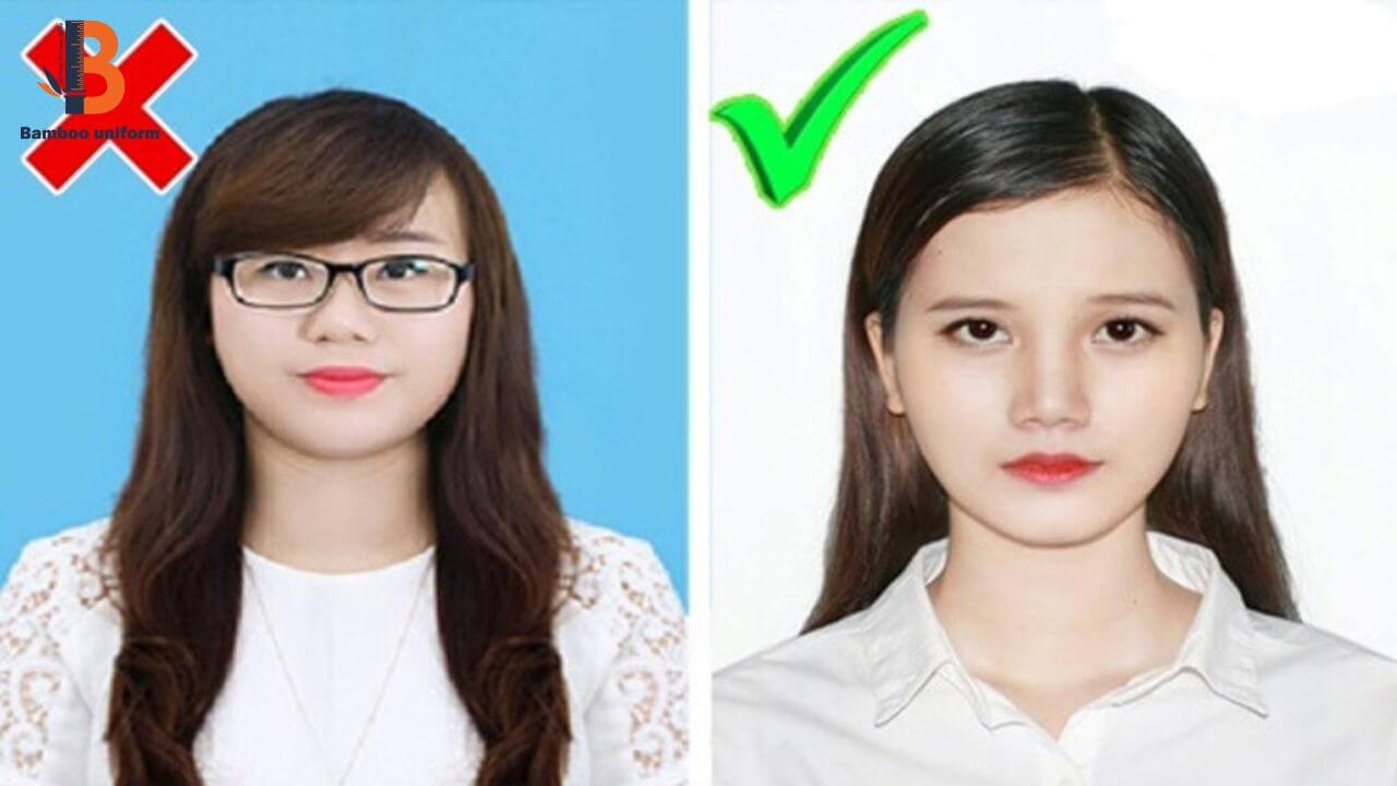 Người làm CCCD không được đeo kính dù là kính cận