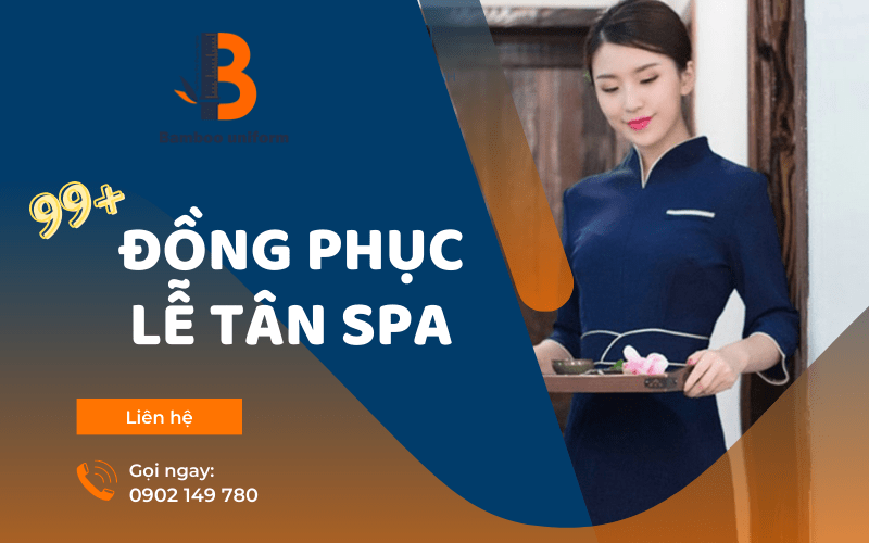 đồng phục lễ tân spa