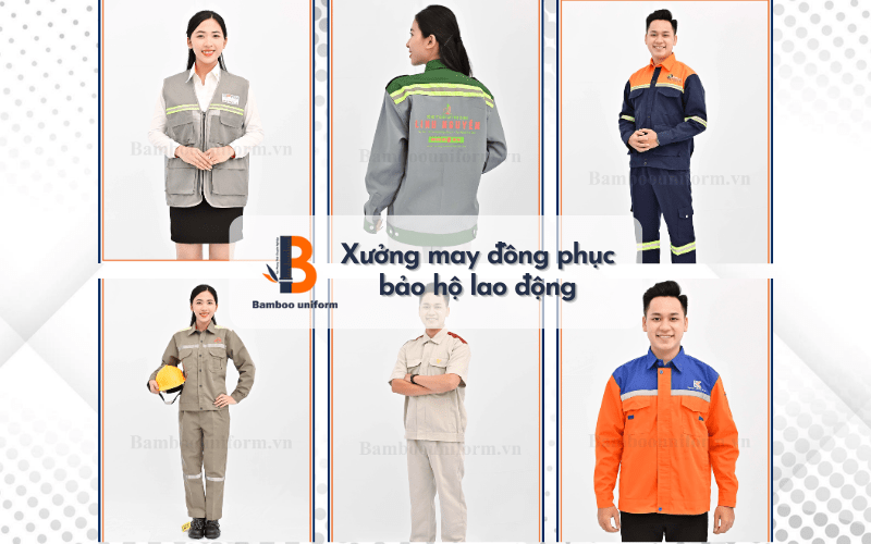 Đồng phục bảo hộ lao động thường đi kèm với nhiều trang bị