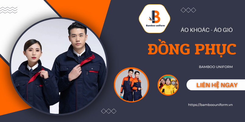 Áo khoác đồng phục dành cho công ty, học sinh, đội nhóm sự kiện