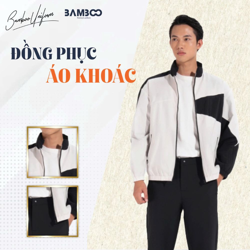 Áo khoác phong cách bomber năng động