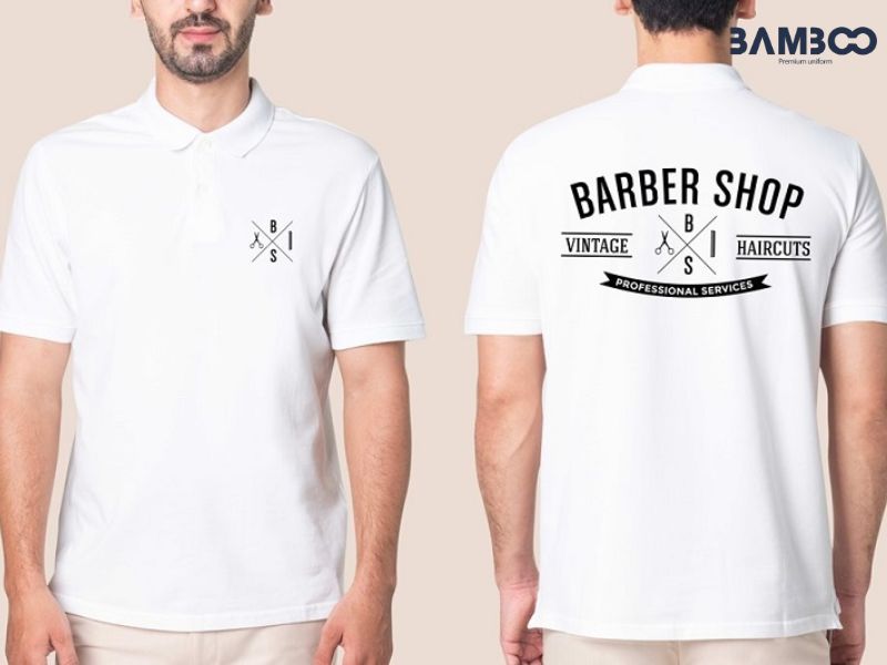 Áo polo barber lịch lãm