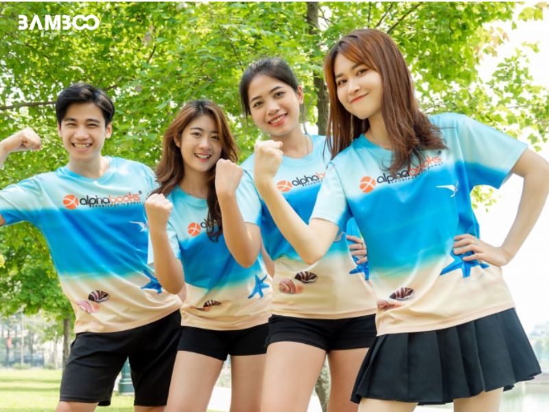 Áo thun thể thao cổ tròn