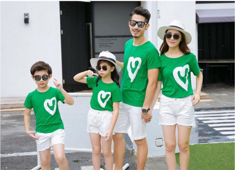 Áo thun đồng phục gia đình thiêng liêng