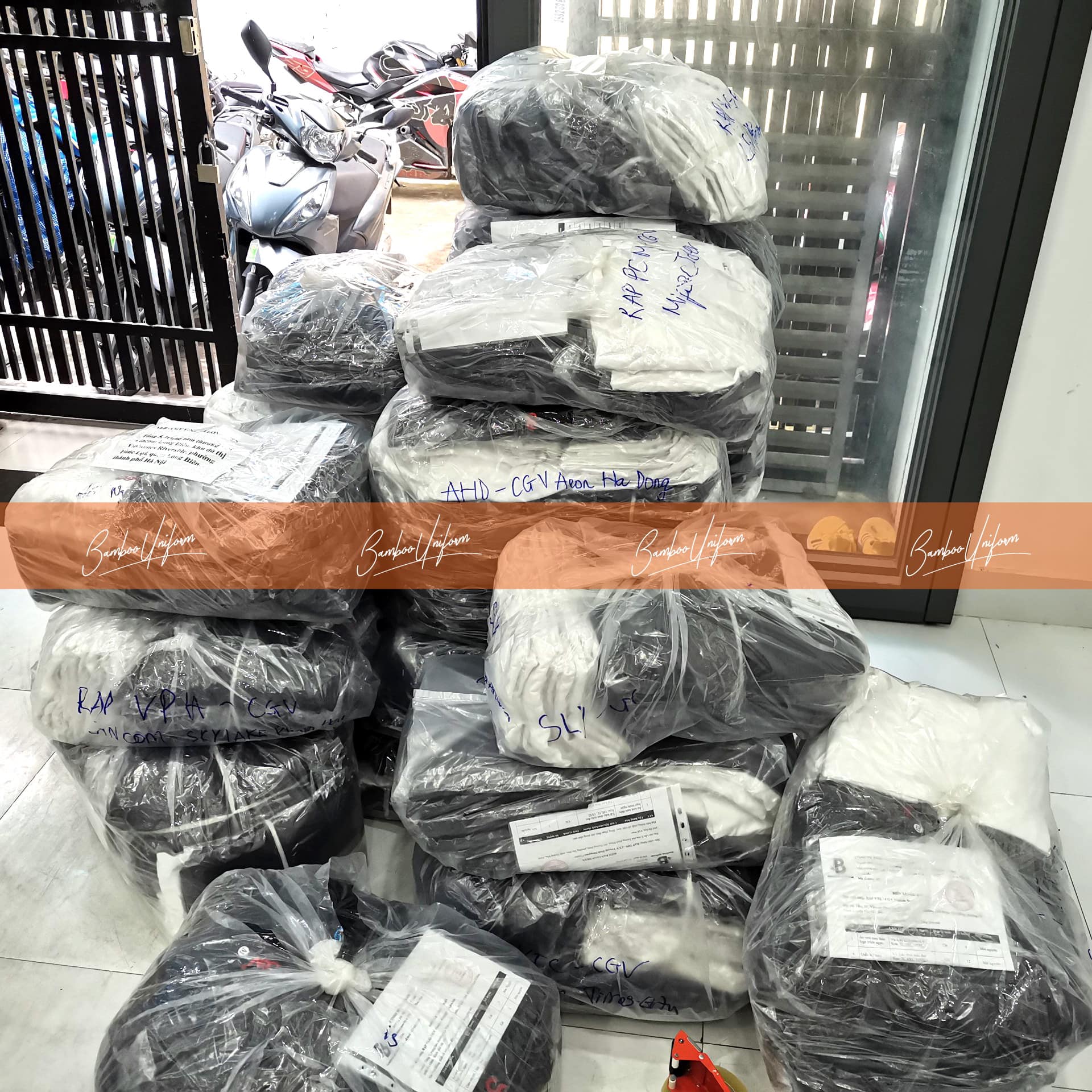 Áo thun đồng phục thoáng mát