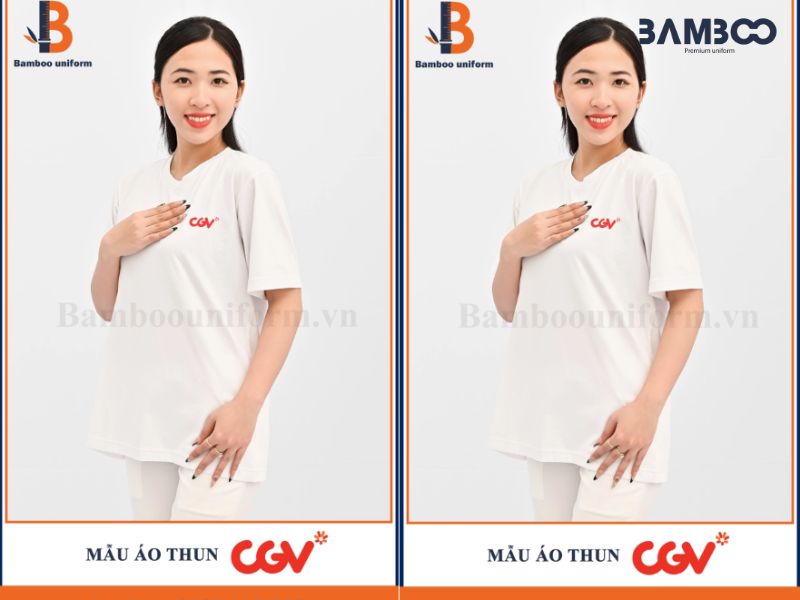Bamboo Uniform - Đối tác may áo thun đồng phục cho chuỗi rạp chiếu phim CGV
