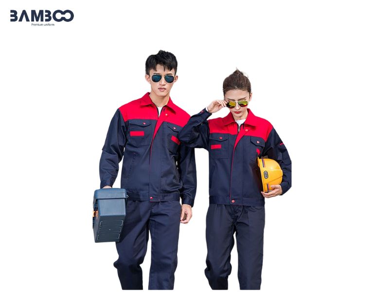 Quy trình sản xuất đồng phục bảo hộ lao động tại Bamboo Uniform