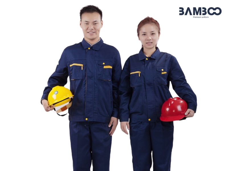Bamboo Uniform may đồng phục công nhân tại TP.HCM theo yêu cầu