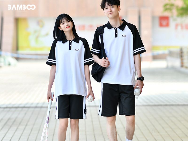 Bamboo Uniform may đồng phục cho học sinh cấp 3 cao cấp, thoải mái, chuẩn form