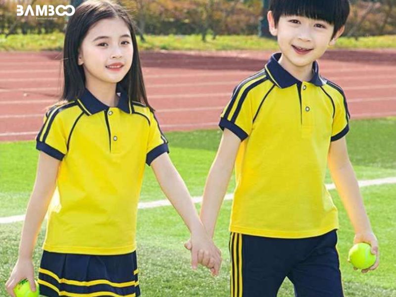 Bamboo Uniform nhận may đồng phục mầm non chất lượng cao