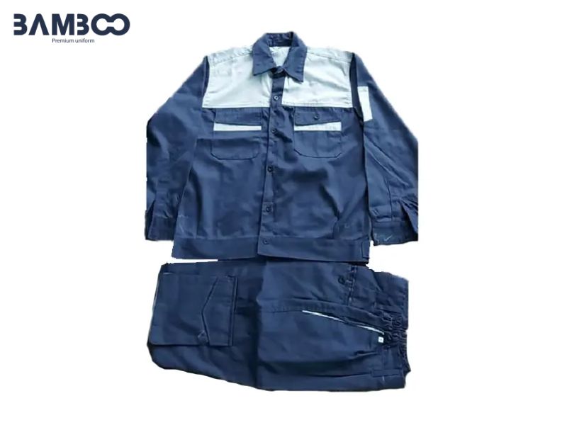 Bamboo Uniform may đồng phục vải kaki 65/35 bền đẹp, chuẩn dáng, giá hợp lý