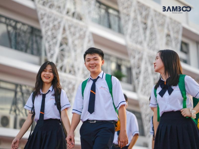 Bamboo Uniform may quần áo đồng phục học sinh cấp 3 chuyên nghiệp, bền đẹp