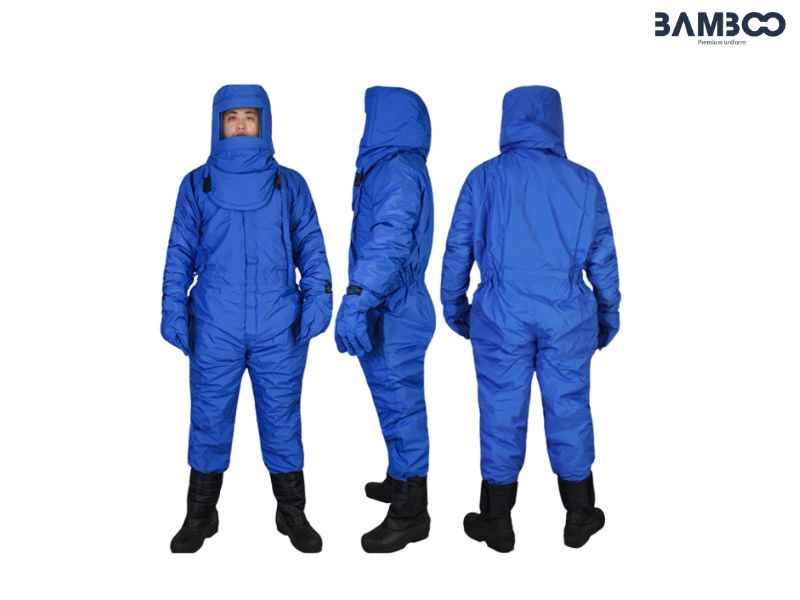 Bamboo Uniform may đồng phục kho lạnh chuẩn, giữ nhiệt tốt, giá xưởng uy tín TP.HCM