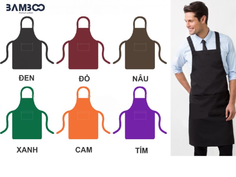 Chọn màu sắc tạp dề phù hợp theo ngành nghề