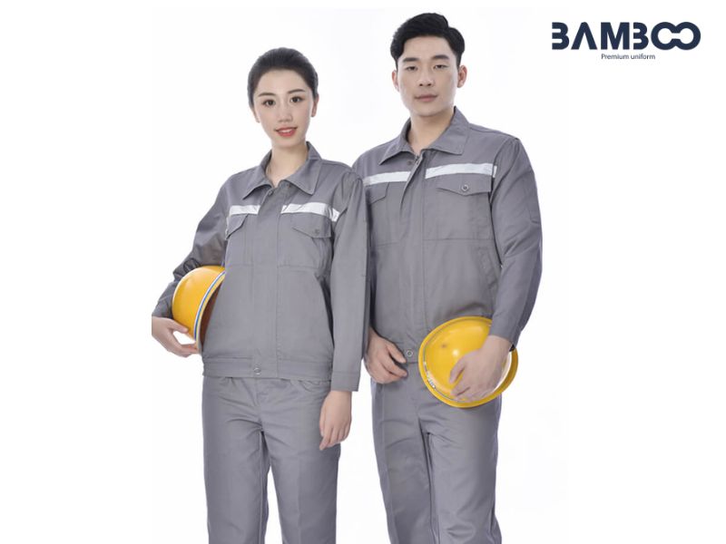 Đồng phục cơ khí đạt chuẩn cần vải bền, thiết kế tiện ích và phù hợp từng vị trí