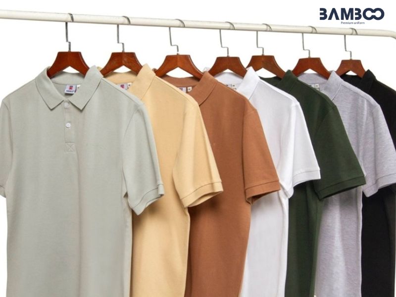 Kiểu bo cổ áo trơn